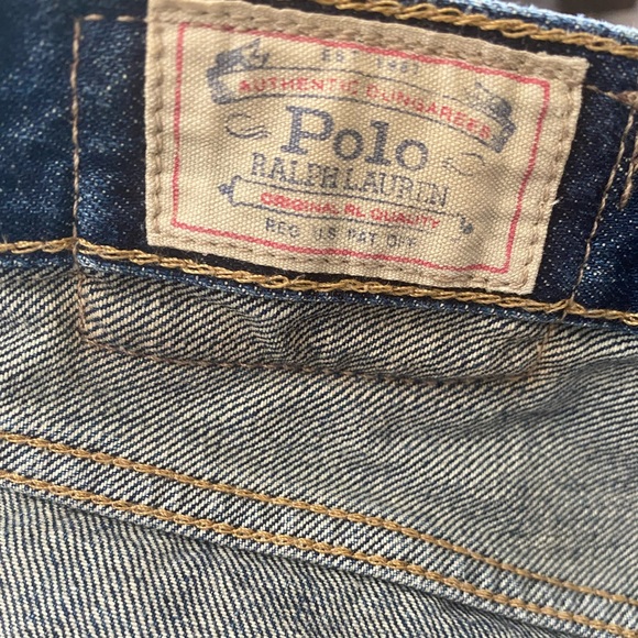 🌺2/$20 Polo Ralph Lauren Jean Shorts Sz27 - Picture 2 of 4